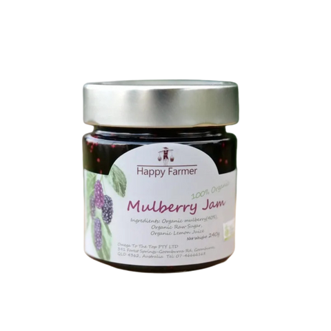 Organic Mulberry Jam 240g