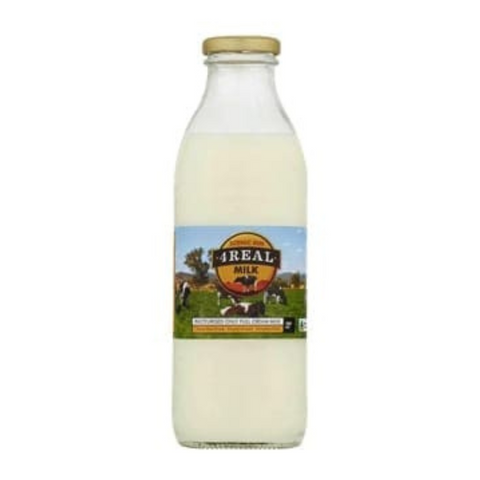 Full Cream Pasteurised Only Milk (glass) - 750mL