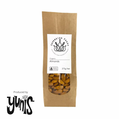 Almonds Organic 375g