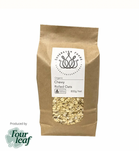 Rolled Oats Chewy Organic 800g