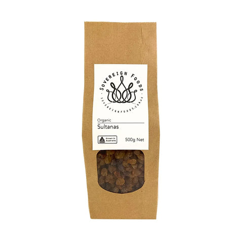 Sultanas Organic 500g