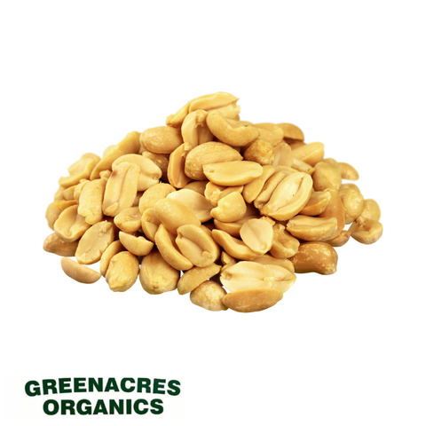 Peanuts Roasted Unsalted Organic 500g