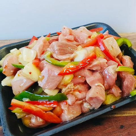 Sweet & Sour Diced Pork - 1kg