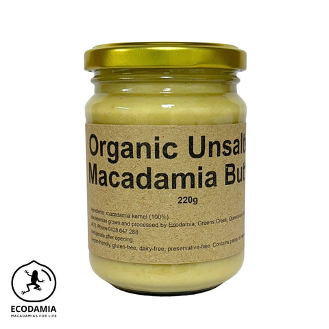Macadamia Butter Organic 220g